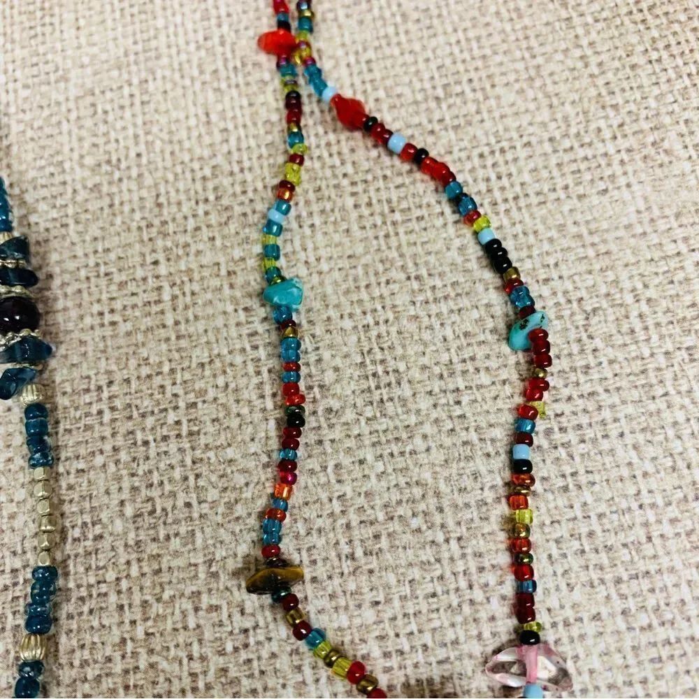Glass Beaded Necklace Bundle‎ - Picture 4 of 6